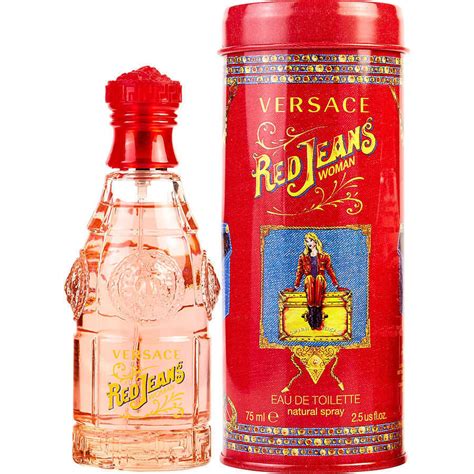 versace red jeans eau de toilette for woman 75ml|versace red jeans reviews.